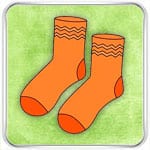 Гадание на Рождество с носком