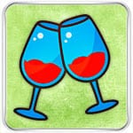 Гадание на Рождество с рюмками