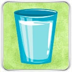 Гадание на Рождество на стаканах